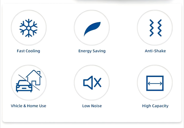 Caja de refrigerador de hielo deportivo duradero de 50L con pantalla de temperatura para acampar al aire libre