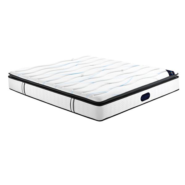 Natural Home Bedroom Massage Nine-zone Independent Spring Mattress with Modern Design