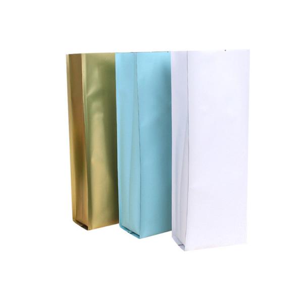Glossy Matte Laminated Four Side Sealed Coffee Pouches 150 Microns with Valve And Tin Tie