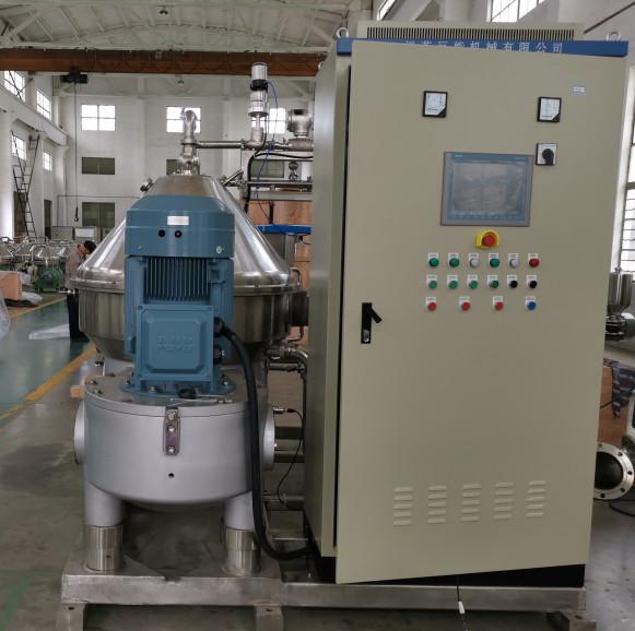 Stainless Steel Disc Separator Module 45KW  Two-phase For Milk Beer Beverages Pharmaceuticals, And Chemicals