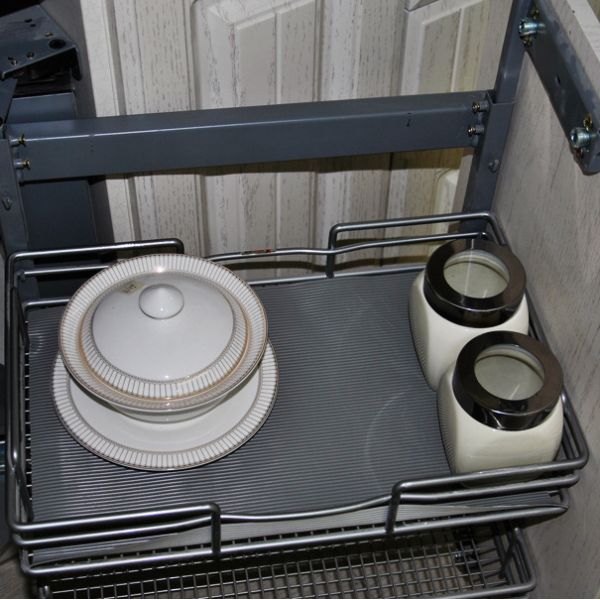 Waterproof Cabinet Shelf Mat with Diamond Pattern Non-Slip Bathroom Drawer Liner Eva Grey
