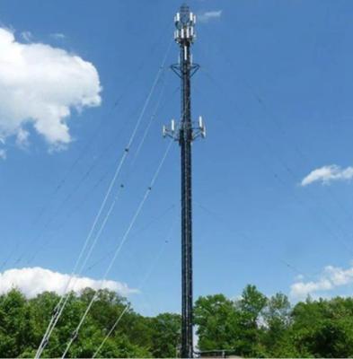 High Stability Telecommunication Towers Customized Guyed Telecom Tower