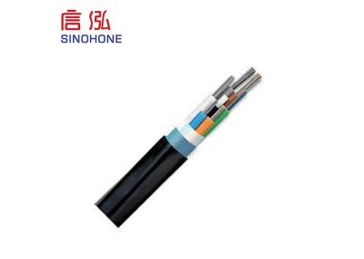 Ribbon Outdoor Fiber Optic Cable Flame Resistance For Access Network