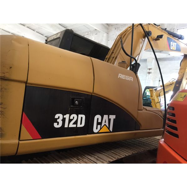 12T weight Used Crawler Excavator Caterpillar 312D C4.2 engine with Original Paint