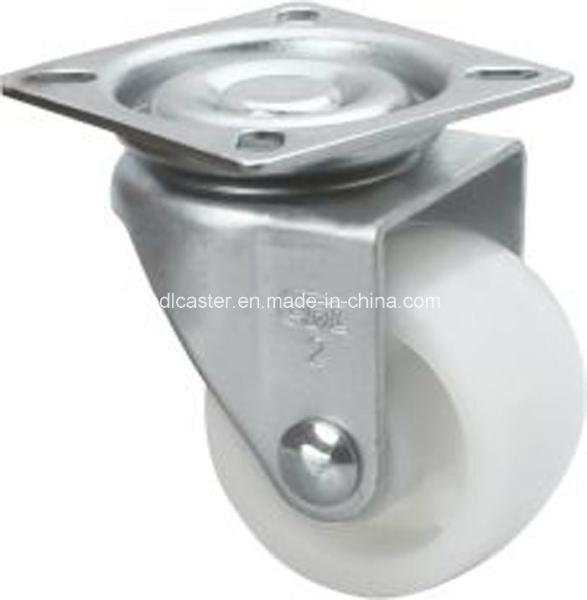 80kg Plate Swivel Po Machine Caster 3112-04 White Color and Heavy-Duty Performance