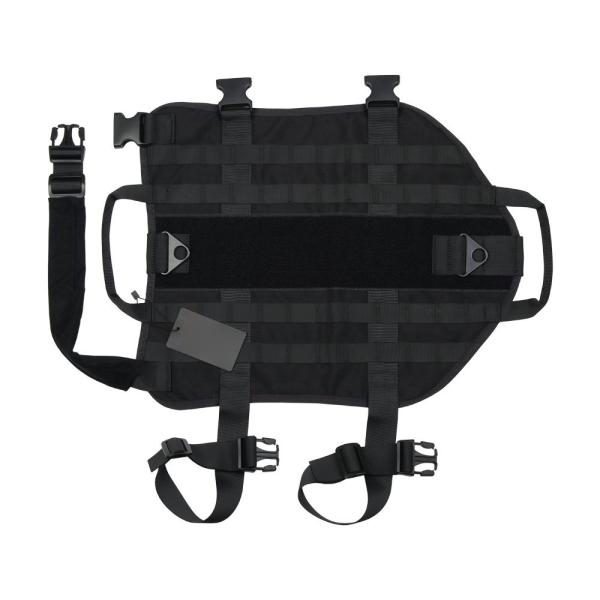 Military Training Outdoor Adjustable Dog Harness Breathable Eco-Friendly