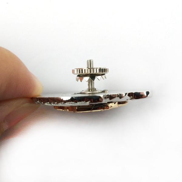 School Souvenir Badge with Clamp Commemorate Achievements