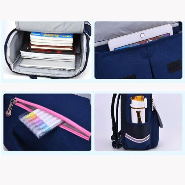 Grade 3-6 Cute Cartoon Odm Boy Kids School Bag Backpack