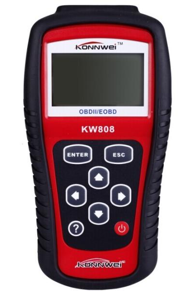 Portable Obd2 Diagnostic Scan Tool 2.8 Inches 5 Languages Konnwei Kw808 ABS