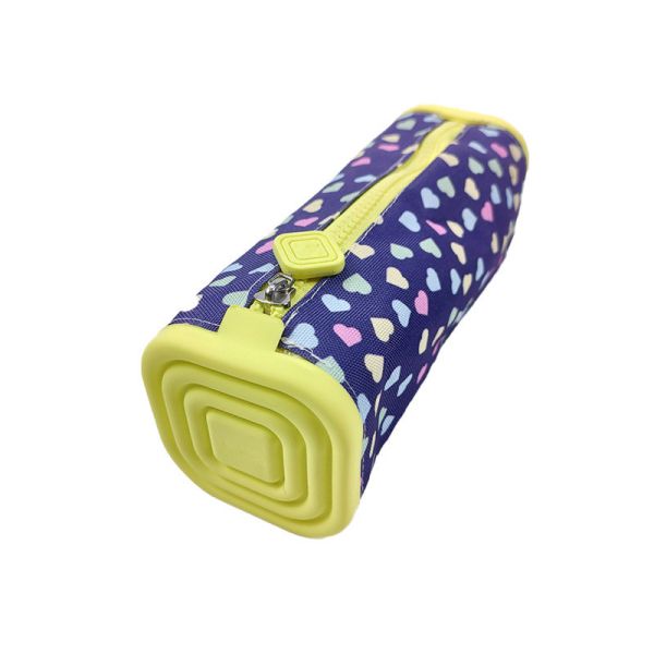 BPA FREE Силиконовый карандаш корпус большой вместимости офисные школьные канцелярские принадлежности организатор макияж сумка карандаш сумка для мальчиков девочек