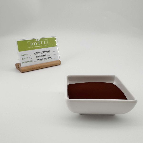 FDA Approved Iron Ferrous Fumarate Raw Material CAS 141-01-5 Food Grade