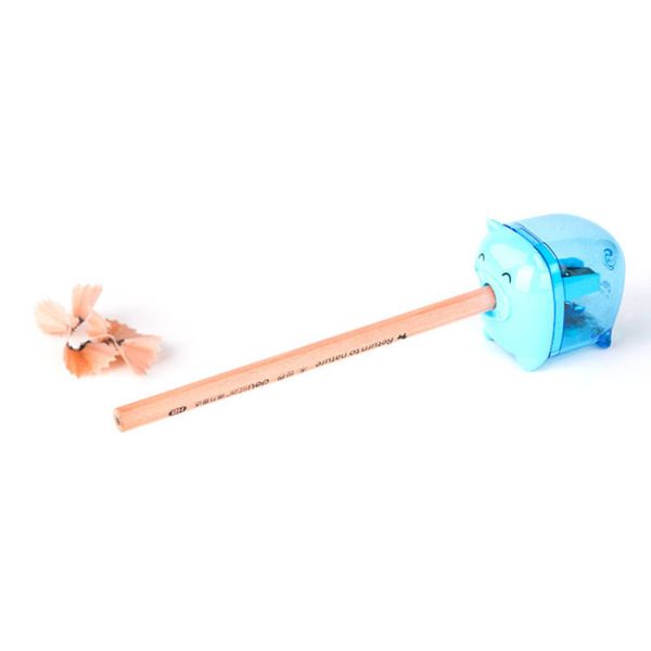 Various Colors  Manual pencil sharpener 3.5cm Kids Children Stationery Supplies Animal Mini Piggy Piglet Dinosaur