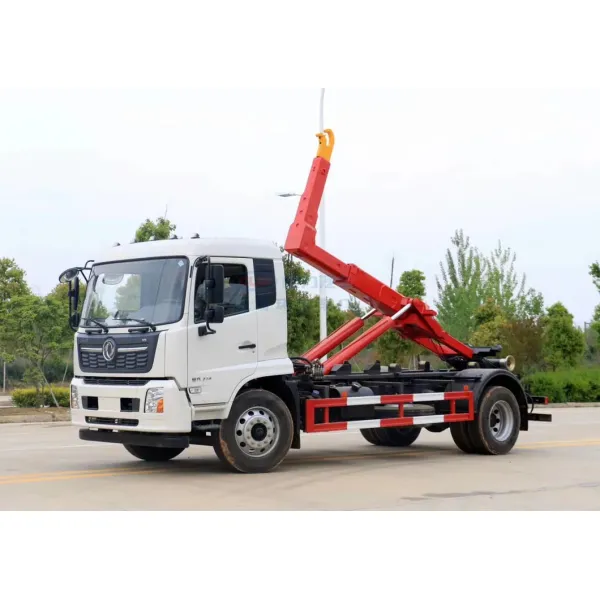 12 ton Hook-Arm Garbage Truck