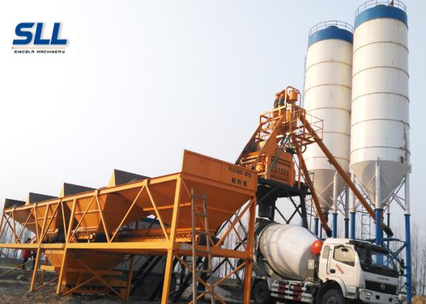 Electric Power Type Concrete Manufacturing Plant / Concrete Batch Mix Plant