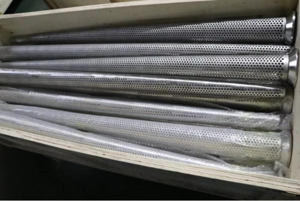 Filtro de aço inoxidável da tubulação de broca 304 recuperável com o padrão ultrapassado