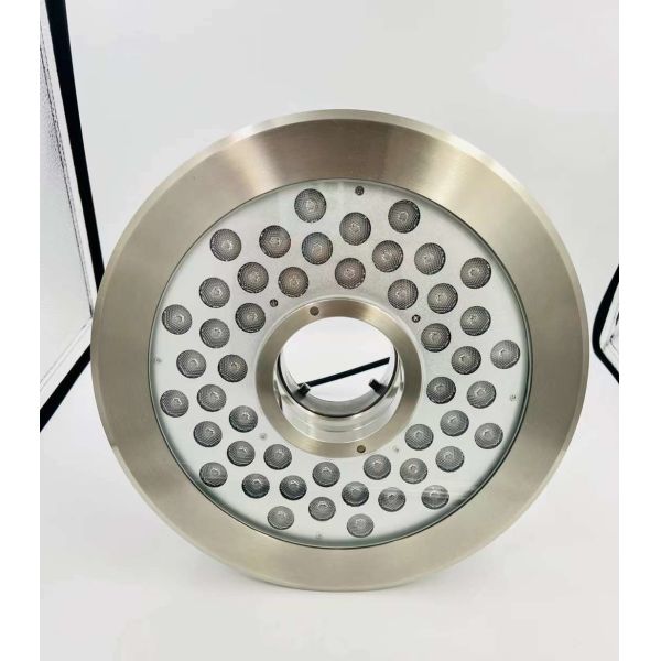 48W LED Fountain Light Color Changing DMX DALI Control Waterproof IP68 Under Water 5m Deep