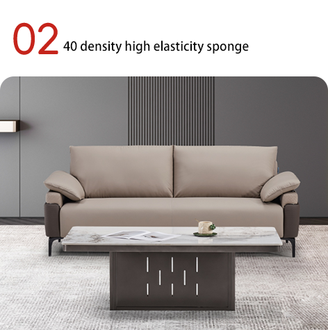 Luxury Modern Office Furniture, Commercial Furniture, Corner Sofa, Executive Office Sofa, Modern Leather Office Sofa
