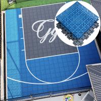 Volley-ball FIBA Cour de basket-ball Tapis de sol de sport extérieur à l'intérieur Carreaux