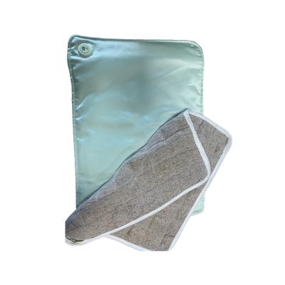 Design com fecho de fecho para fácil transformação de aquecedor de mão para almofada de aquecimento