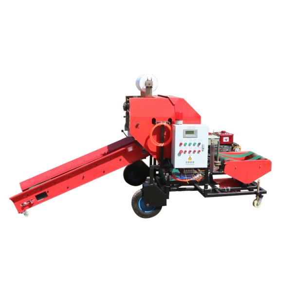 Round Farm Silage Baler Hay Grass Packing Machine Corn Silage Baler