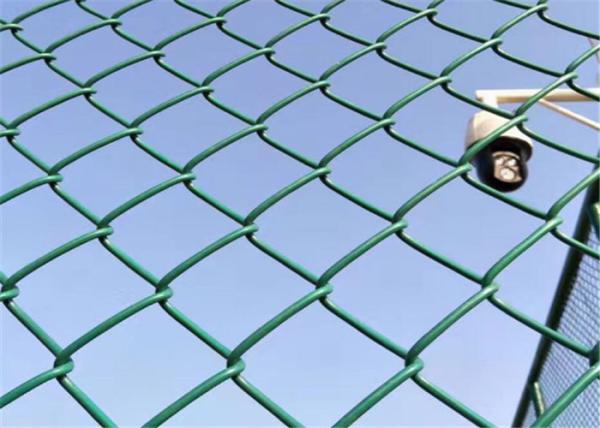 Custom 7' High Chain Link Sideline Fence for Baseball / Soccer Park