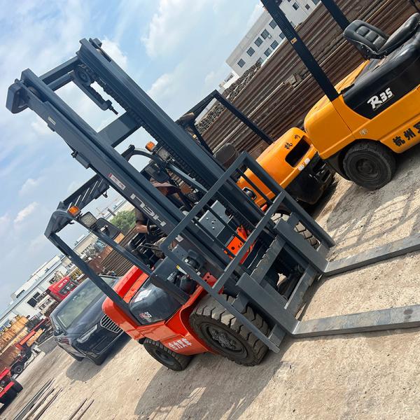 Manual Transmission Used Forklift Standard Mast Type Second Hand Forklift