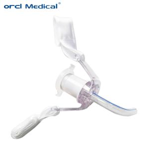 8.5mm Uncuffed Tracheostomy Tube , Medical PVC Tracheostomy Tube Disposable
