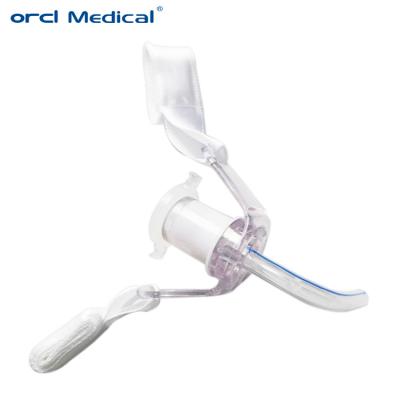 8.5mm Uncuffed Tracheostomy Tube , Medical PVC Tracheostomy Tube Disposable Medical Grade PVC Uncuffed Tracheostomy Tube Trader