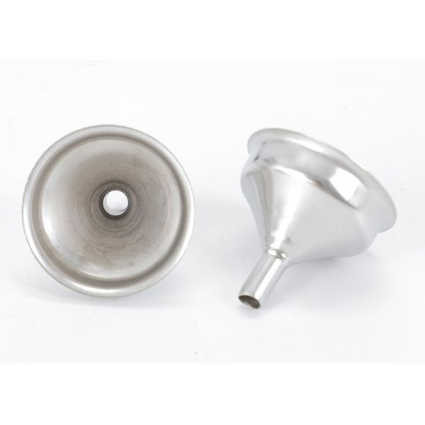 Long Mouth 5mm Stainless Steel Hip Flask Funnel / Whiskey Flask Funnel
