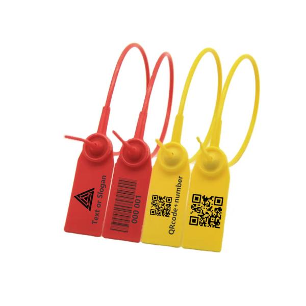 Plastic Numbered Security Seals Easy Break Tamper Plastic Numbered Seal Truck Plastic Seals