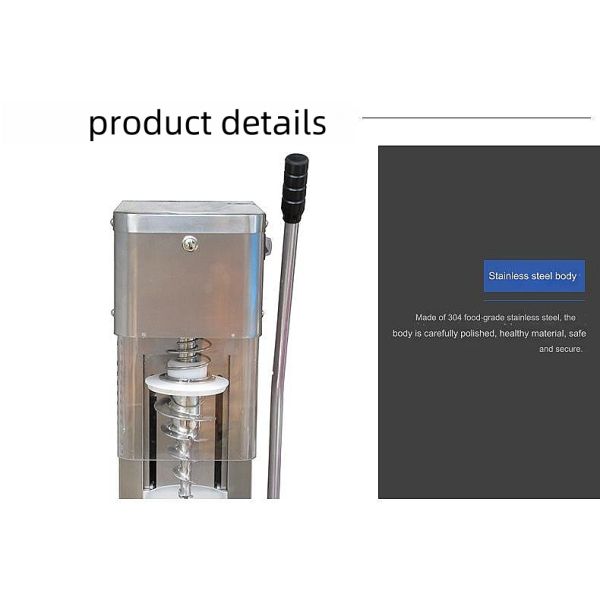 220V Voltage Mini Ice Cream Machine with Automatic Cleaning Function 310*560*750*