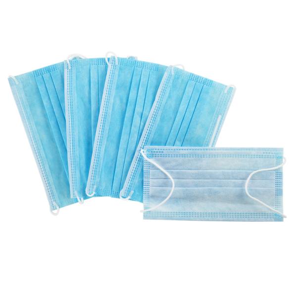 Personal Care  3 Ply Surgical Face Mask , Anti Viral Procedural Face Masks With Earloops