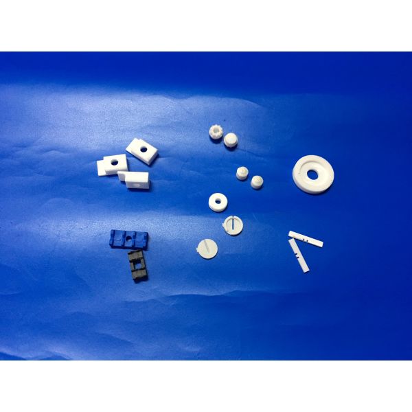 Custom Industrial Ceramic Parts Thermal Insulating Washer / Ceramic Insulating Mounting