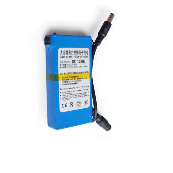 Backup Power MSDS 12V 3000mAh Lion Polymer Pack  IEC62133