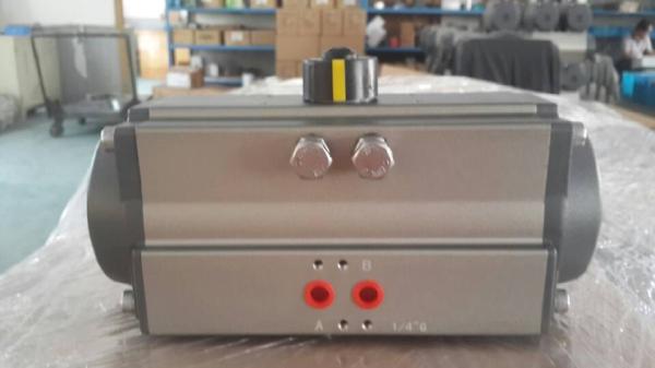 air torque rack and pinion quarter-turn spring return  pneumatic rotary actuators