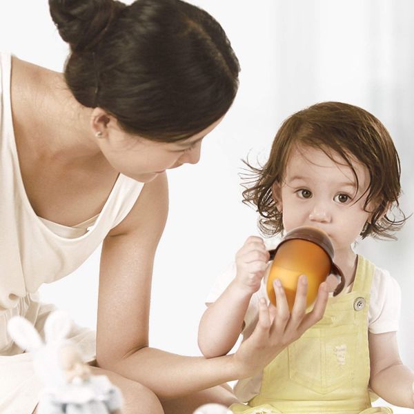 Harmless Durable Silicone Squeeze Feeder , Multipurpose Silicone Dispensing Spoon