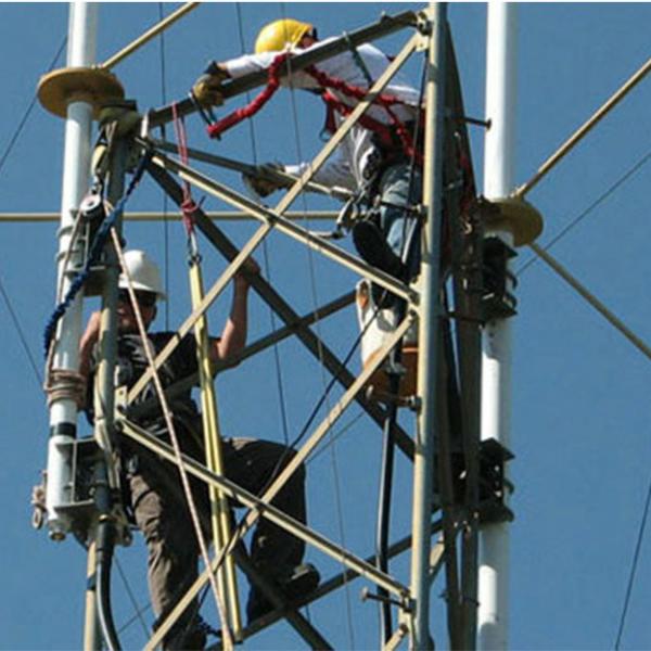 Mast Three Tube 36m/S Tubular Steel Tower Large Telecommunication Power Oil Depot
