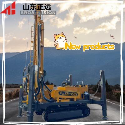 Water Well Drilling Rig ZB450S: High-Torque and Strong Rock-Penetrating Drilling Machinery
