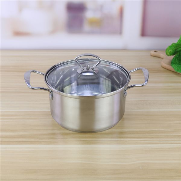 Подгонянный Cookware 18cm 20cm 26cm установил нержавеющую сталь 201