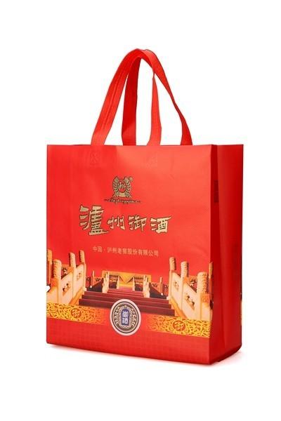 Factory Best selling CMYK printed waterproof glossy laminated non woven bag