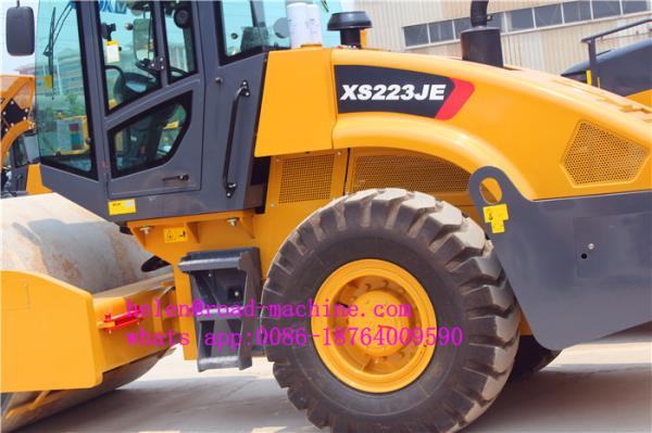 26 Ton Road Maintenance Machinery Roller Official XS263J Single Drum Vibratory Roller