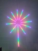 Sincronização da voz da luz de tira do diodo emissor de luz do cabo flexível dos fogos de artifício SMD4040 DC5V impermeável