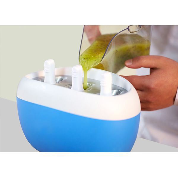 Nature Nutritious Ice Lolly Pop Maker , Instant Popsicle Freezer Revolve Cap
