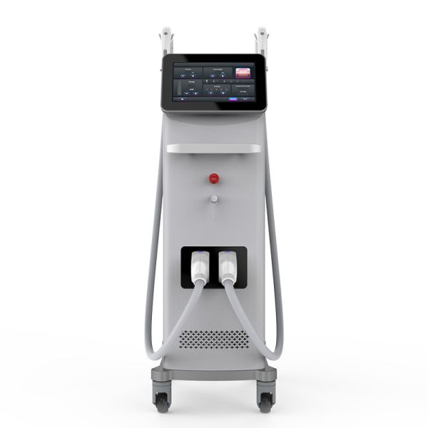Dual Handle IPL DPL OPT Painless Hair Removal Skin Rejuvenation Machine