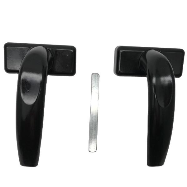 Oem Crescent Lock Sliding Windows Satin Nickel Stainless Steel