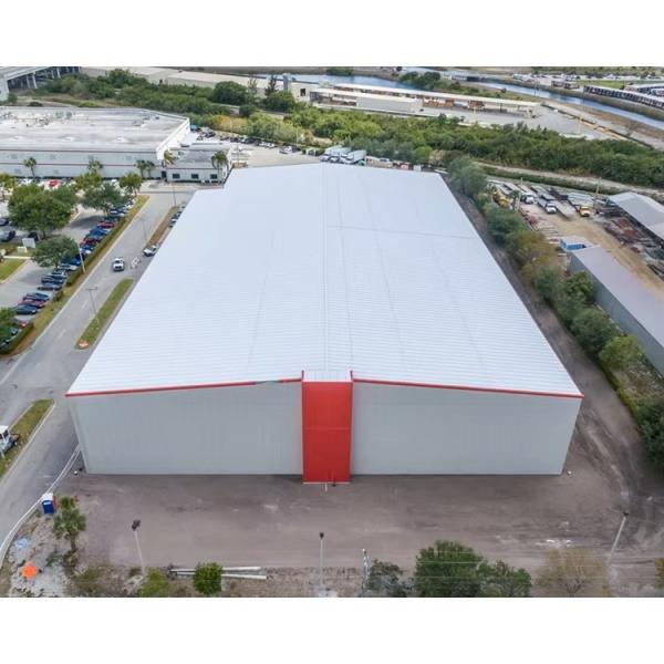 Hotel Armazém Estrutura de aço industrial moderna Oficina pré-fabricada para comercial