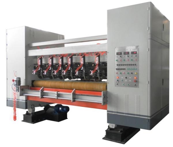 OEM 2200mm Width Corrugated Slitter Scorer Machine Zero Pressure Line