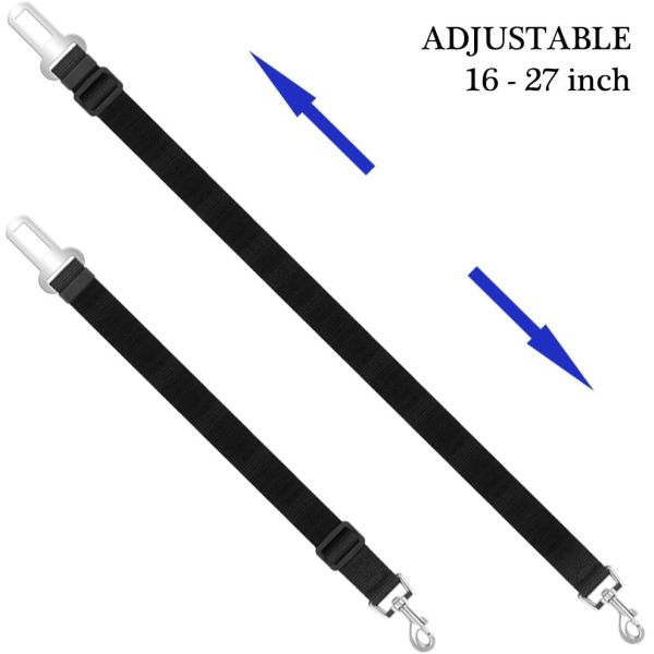 Adjustable Dog Harness Leash Yucool Safety Leads Nylon Fabric Multiple Colors