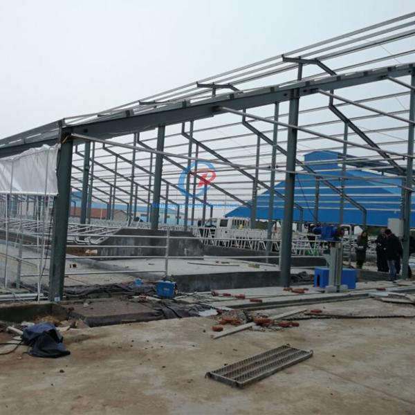 Étagères en acier préfabriquées, bâtiment agricole en acier moderne