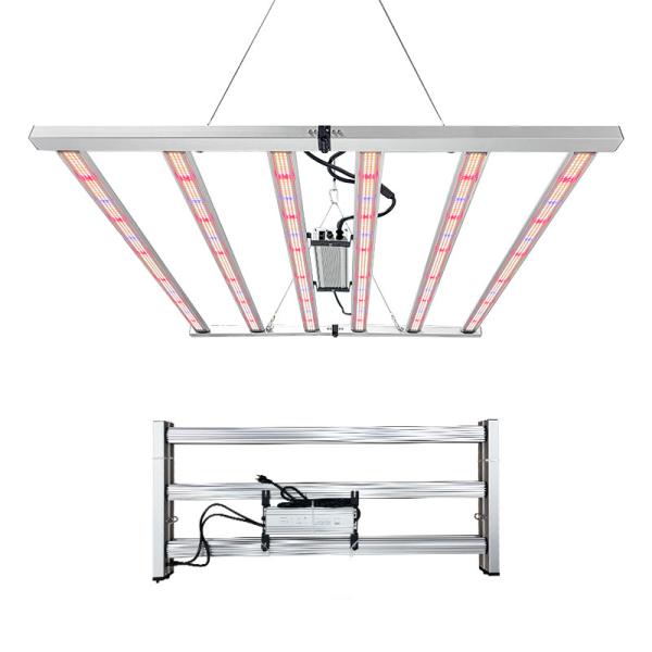 Samsung Chips 4×4ft 6 Bar 720W Full Spectrum Led Grow Light Serre hydroponique pour la culture de légumes et de fruits et de tomates